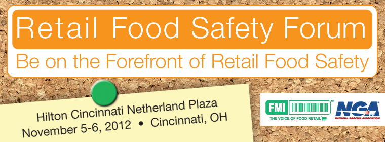 2012 Retail Food Safety Forum