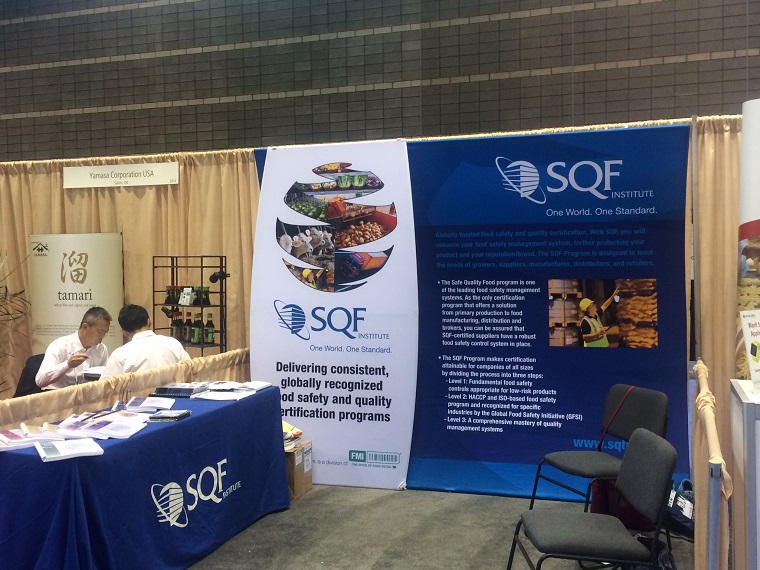 SQFI Booth at IFT in Chicago