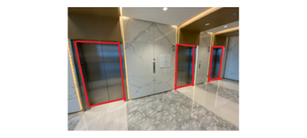 Hotel Elevator Door Wrap