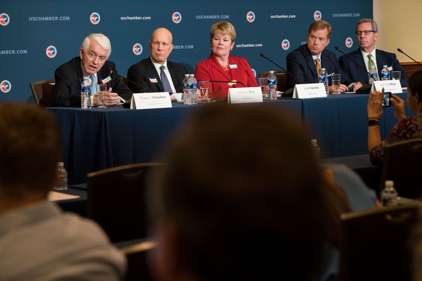 Photo Friday: FMI President and CEO Joins U.S. Chamber of Commerce’s Press Conference to Urge Passage of USMCA