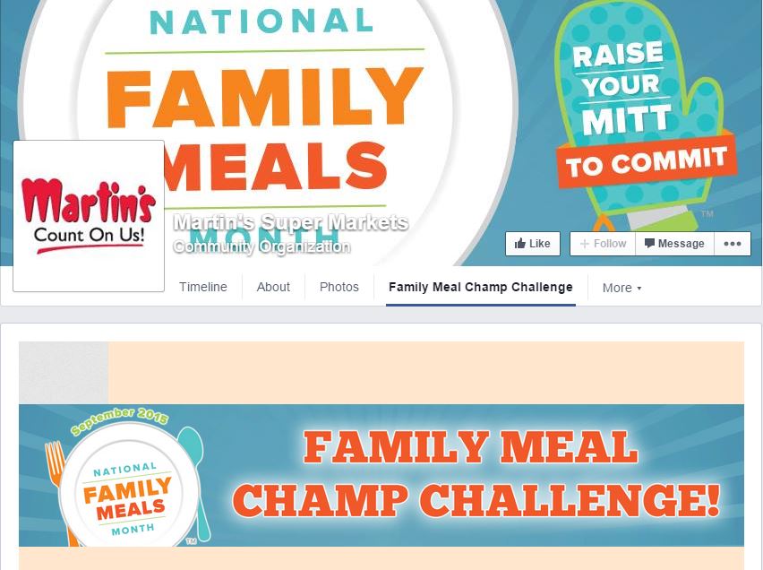 Social Media Contests on National Family Meals Month