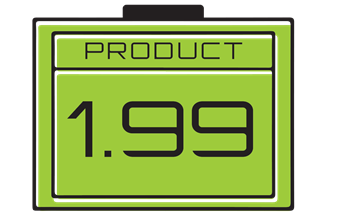 Tag that says Product 1.99