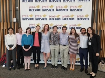 mg-caption: Adam Friedlander (FMI Food Safety) at IAFP 2019 with a group of food safety professionals in Louisville, Kentucky