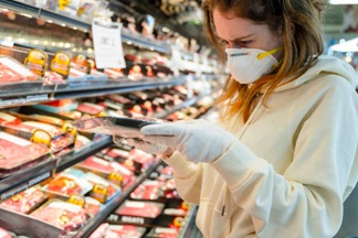 Meat Shopper During COVID-19