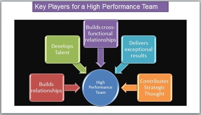 Key players for high preformance team