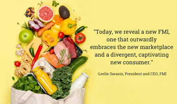 Grocery Bag with Quote