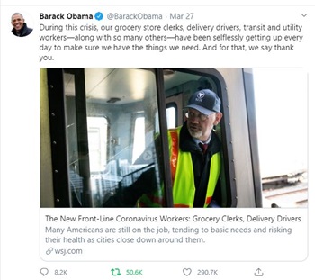 Obama Tweet