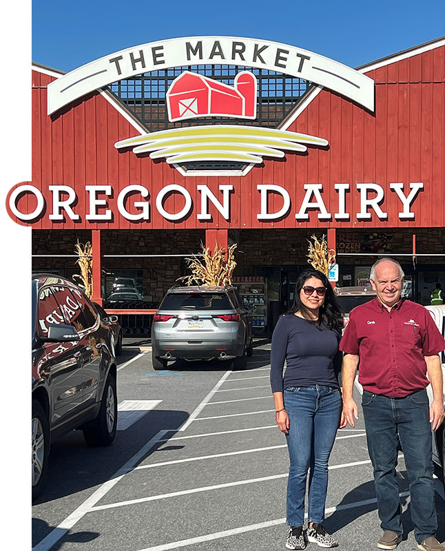 FMI visit to Oregon Dairy, Lancaster, Pa.