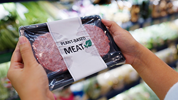 plant-based meats in-store