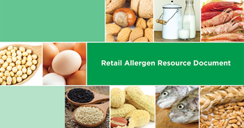 Food Allergen Resource Document cover