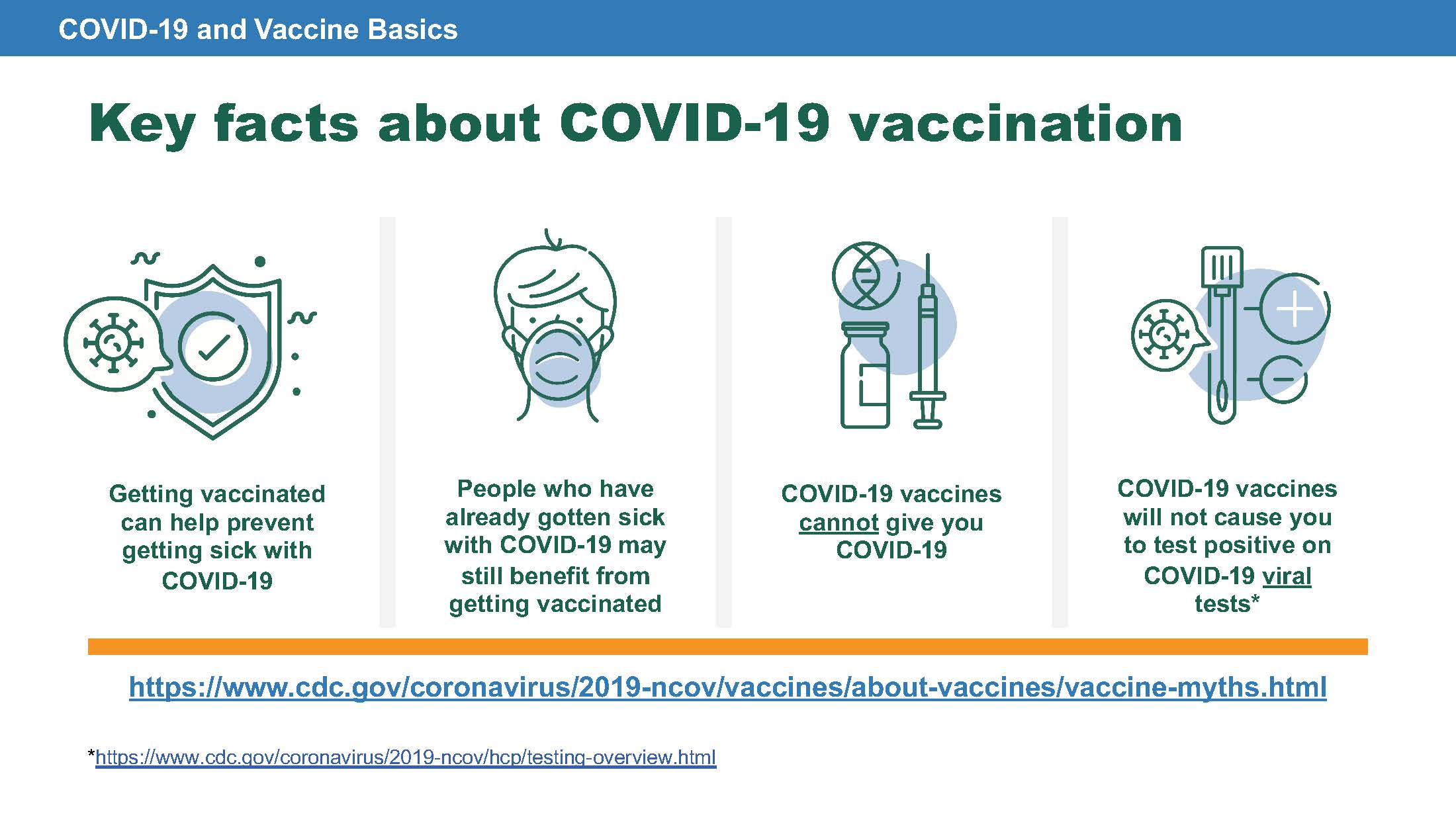Key Facts about COVID-19 Vaccines