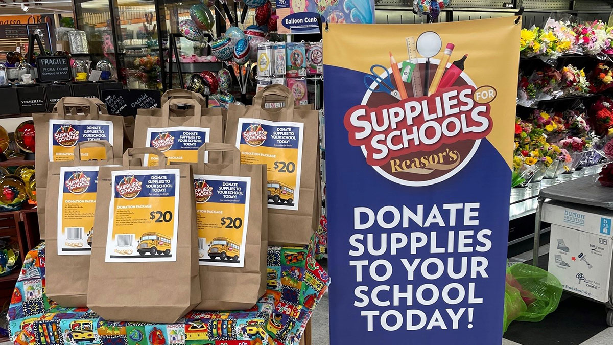 Brookshire Grocery Company, Supplies for Schools