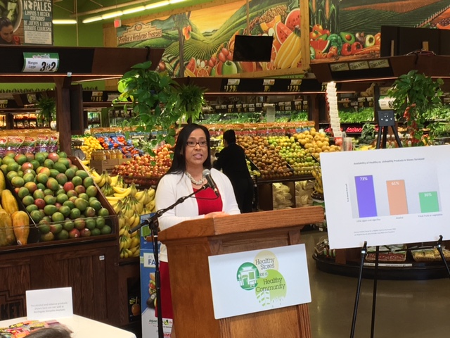 VLS Director at NG Store Press event with LA County Public Health 2017