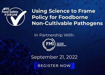 Let’s Talk Viruses and Parasites at the Food Safety Forum