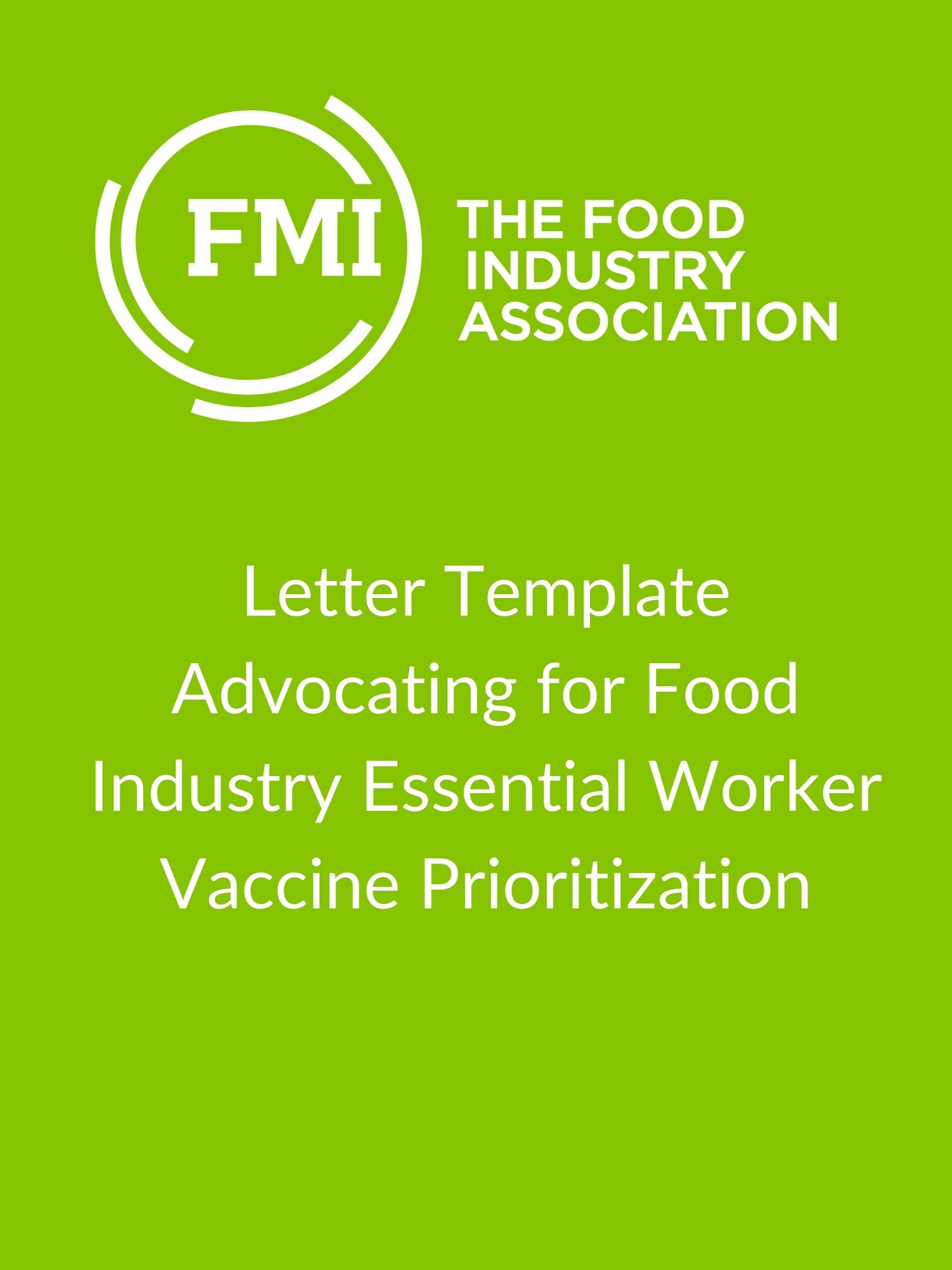 Food and Agriculture Letter Template -- Frontline Essential Worker Entitled to COVID-19 Vaccine Prioritization-7