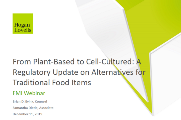 Plant based  to cell cultured webinar graphic