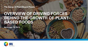 Surge in plant based foods
