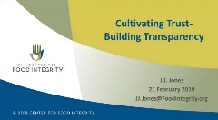 Building Culture of Transparency