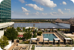 Four Seasons St. Louis hotel view