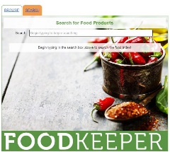 FoodKeeper Database Image