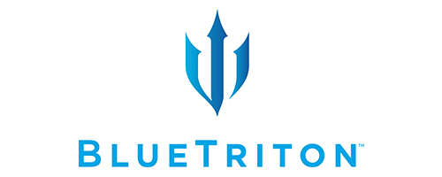 Blue Triton logo