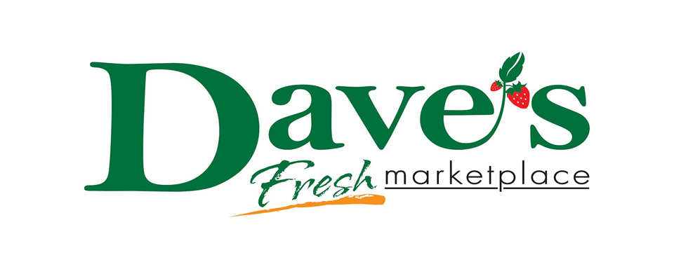 Dave&#39;s Fresh Marketplace logo - in 5x2 Frame