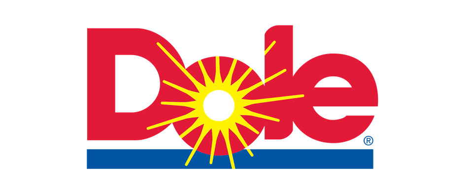 Dole logo - in 5x2 Frame