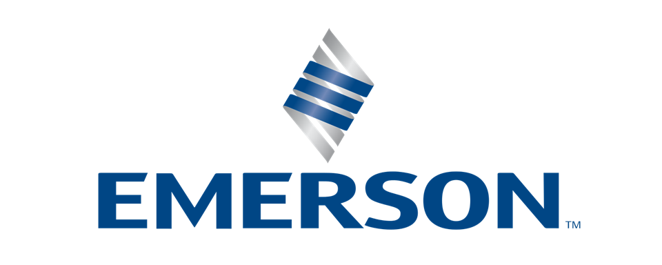 Emerson logo - in 5x2 Frame