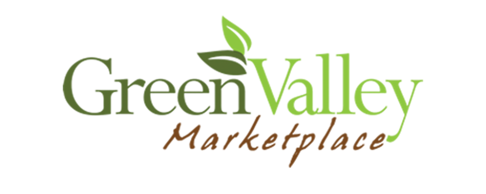 Green Valley Marketplace logo - in 5x2 Frame