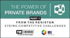 Power of private brands from the register 2018